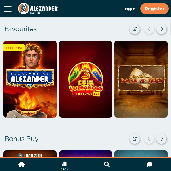 Jeux favoris Alexander
