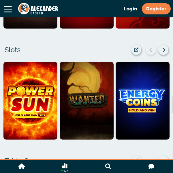 Machines Ă sous Alexander